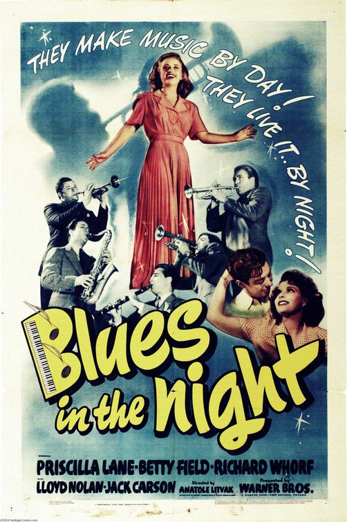 Imagem do Poster do filme 'Blues in the Night'