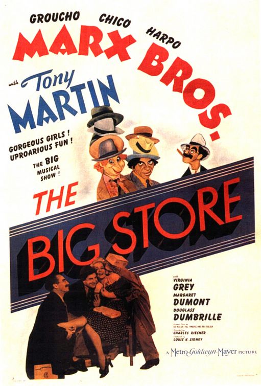 Imagem do Poster do filme 'Casa Maluca (The Big Store)'