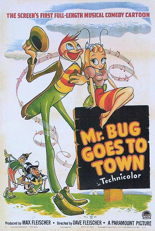 Imagem do Poster do filme 'No Mundo da Carochinha (Mr. Bug Goes to Town)'