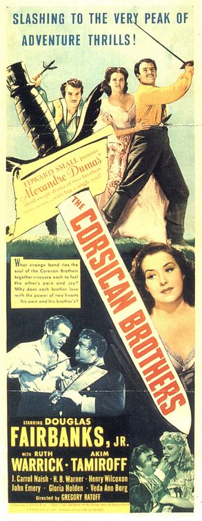 Imagem do Poster do filme 'The Corsican Brothers'