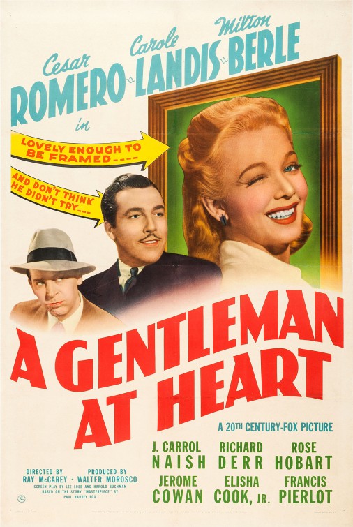 Imagem do Poster do filme 'Um Blefe Formidável (A Gentleman at Heart)'