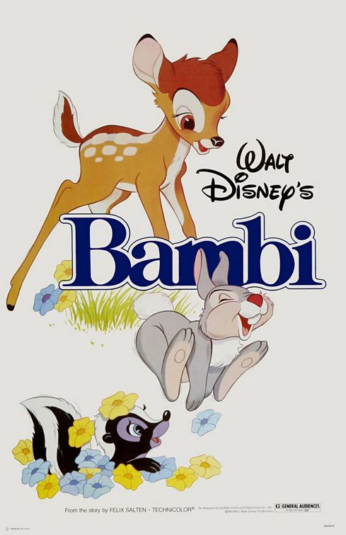 Imagem do Poster do filme 'Bambi (Bambi)'