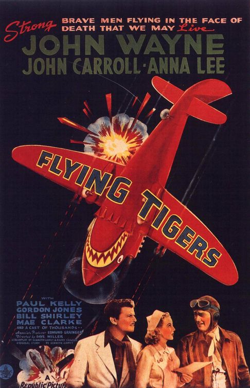 Imagem do Poster do filme 'Tigres Voadores (Flying Tigers)'