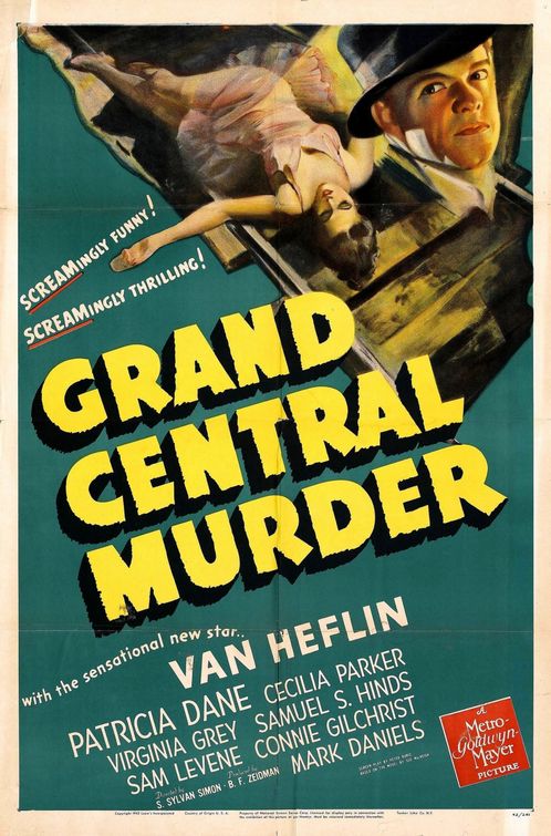 Imagem do Poster do filme 'O Trem do Diabo (Grand Central Murder)'