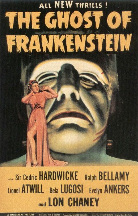 Imagem do Poster do filme 'A Alma de Frankenstein (The Ghost of Frankenstein)'