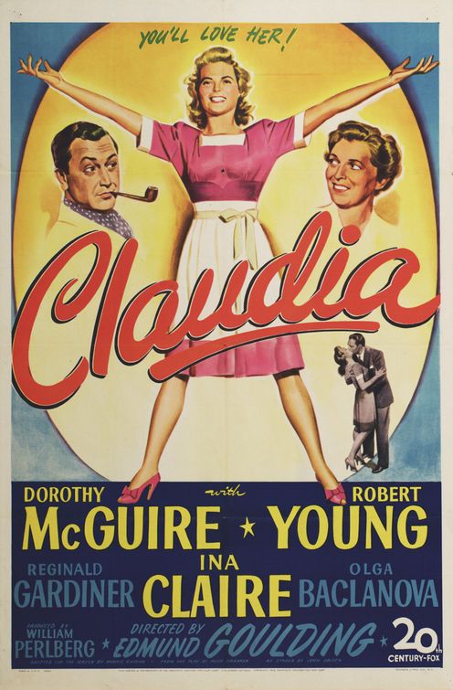 Imagem do Poster do filme 'Claudia'