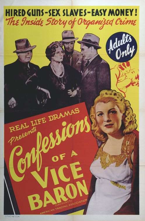 Imagem do Poster do filme 'Confessions of a Vice Baron'