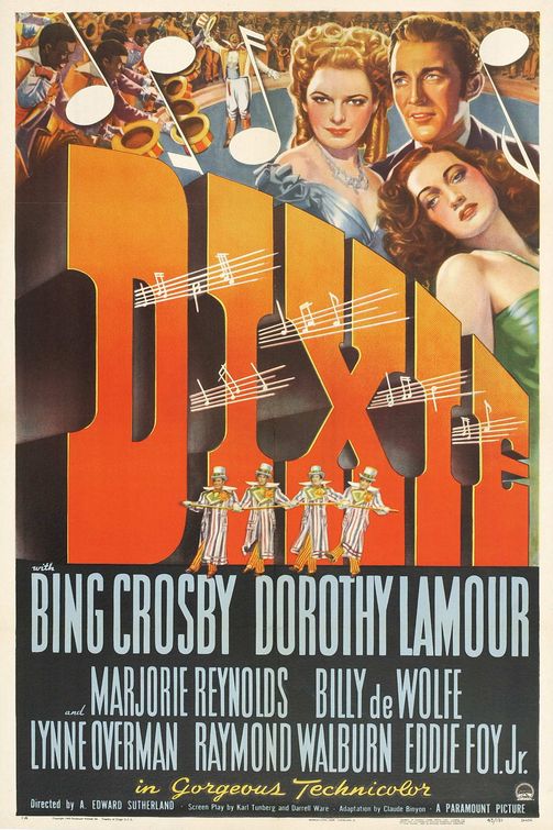 Imagem do Poster do filme 'A Canção de Dixie (Dixie)'