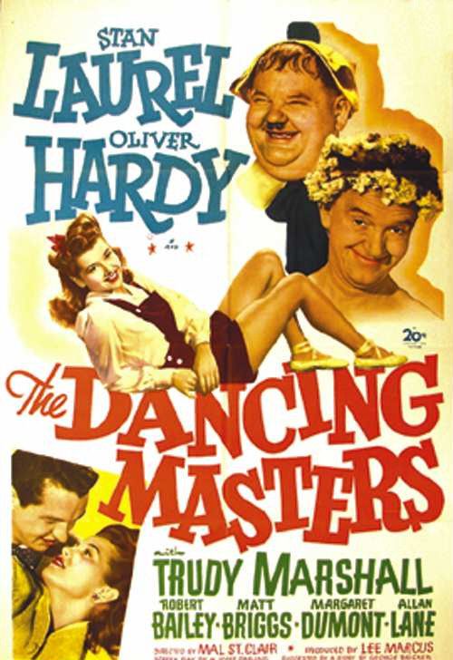 Imagem do Poster do filme 'Mestres de Baile (The Dancing Masters)'