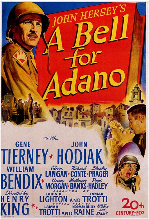 Imagem do Poster do filme 'A Bell for Adano'