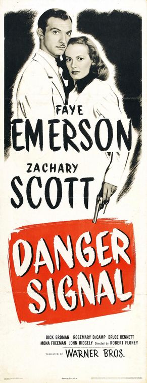 Imagem do Poster do filme 'Sinal de Perigo (Danger Signal)'