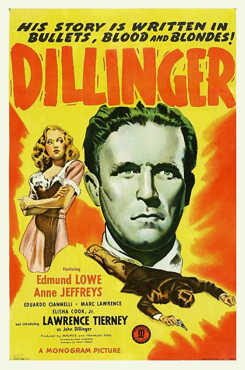 Imagem do Poster do filme 'Dillinger'