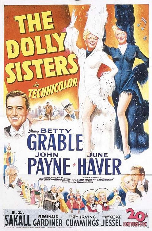 Imagem do Poster do filme 'As Irmãs Dolly (The Dolly Sisters)'