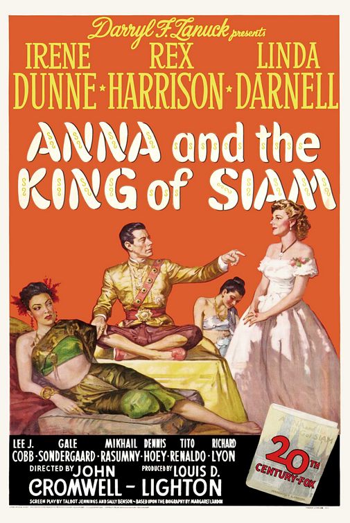 Imagem do Poster do filme 'Anna and the King of Siam'