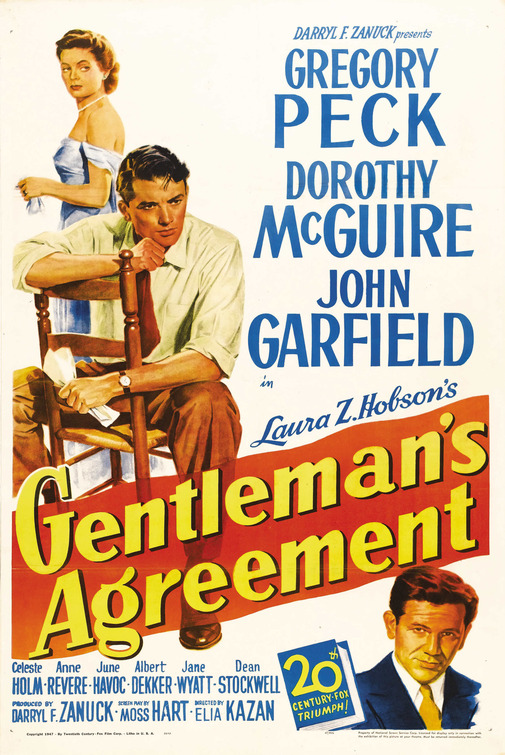 Imagem do Poster do filme 'A Luz é para Todos (Gentleman's Agreement)'