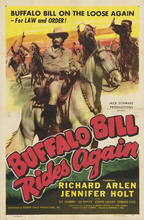 Imagem do Poster do filme 'Buffalo Bill Rides Again'