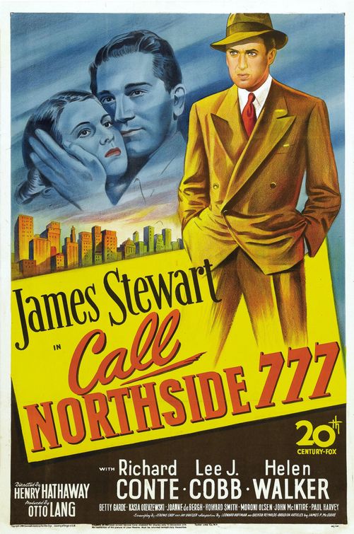 Imagem do Poster do filme 'Sublime Devoção (Call Northside 777)'