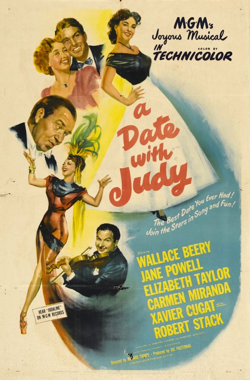 Imagem do Poster do filme 'O Príncipe Encantado (A Date with Judy)'