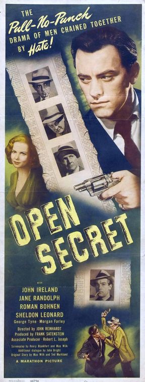 Imagem do Poster do filme 'Open Secret'