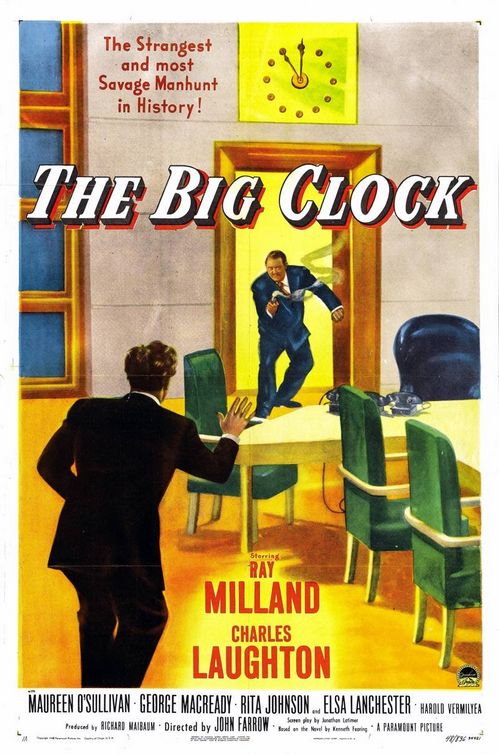 Imagem do Poster do filme 'The Big Clock'