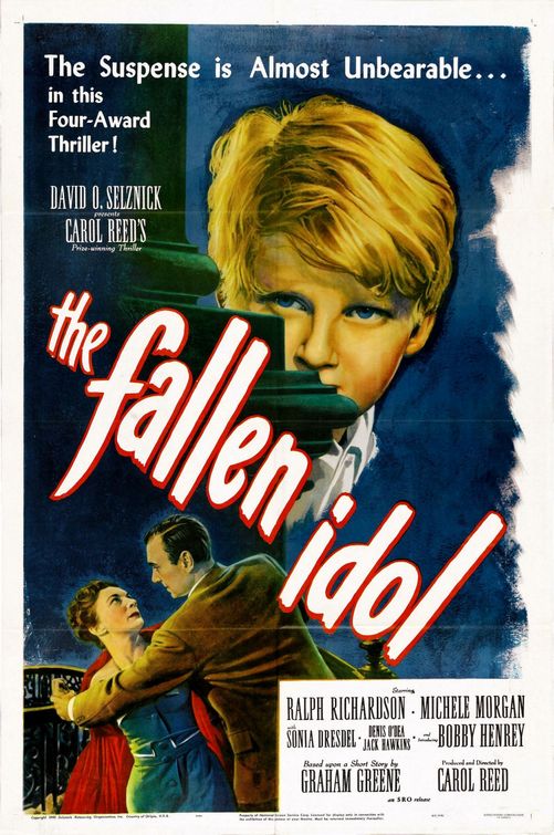 Imagem do Poster do filme 'O Ídolo Caído (The Fallen Idol)'