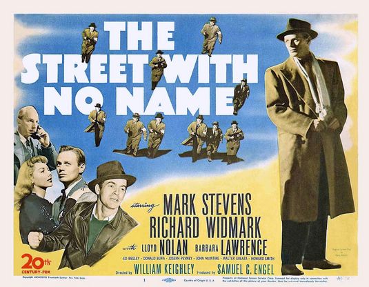 Imagem do Poster do filme 'A Rua Sem Nome (The Street with No Name)'