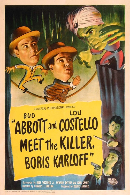 Imagem do Poster do filme 'Abbott and Costello Meet the Killer, Boris Karloff'