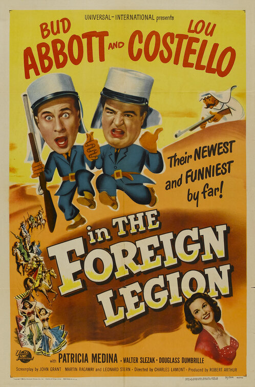 Imagem do Poster do filme 'Abbott and Costello in the Foreign Legion'