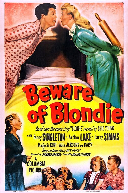 Imagem do Poster do filme 'Beware of Blondie'