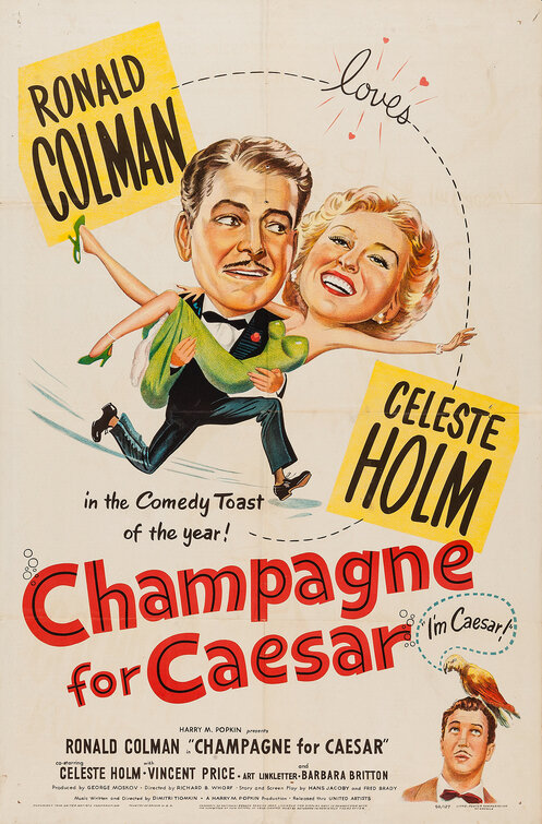 Imagem do Poster do filme 'Champanhe para César (Champagne for Caesar)'