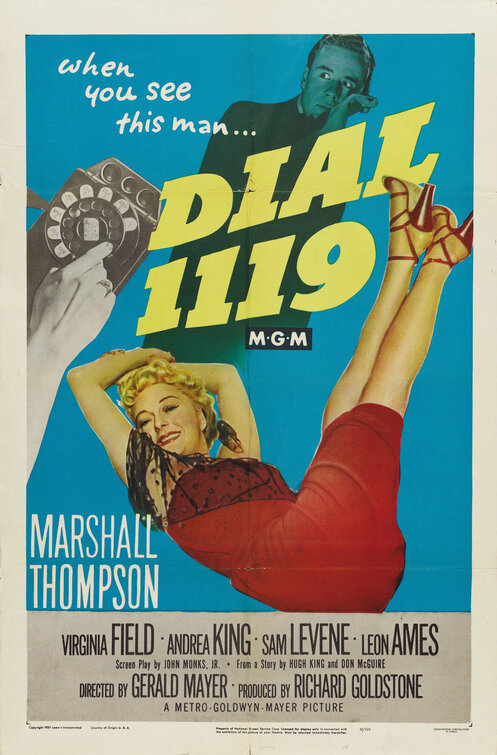 Imagem do Poster do filme 'A Hora Violenta (Dial 1119)'