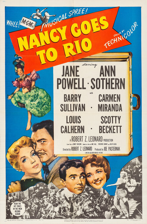 Imagem do Poster do filme 'Romance Carioca (Nancy Goes to Rio)'