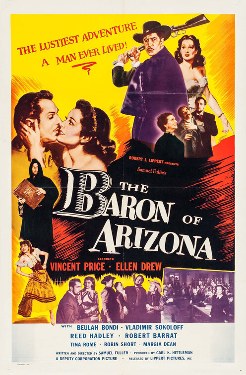 Imagem do Poster do filme 'O Barão Aventureiro (The Baron of Arizona)'