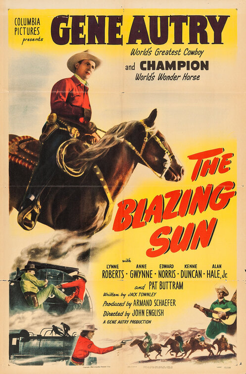 Imagem do Poster do filme 'The Blazing Sun'