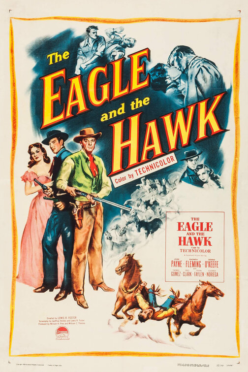 Imagem do Poster do filme 'A Águia e o Gavião (The Eagle and the Hawk)'