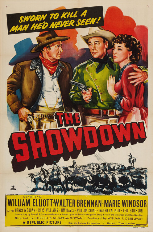 Imagem do Poster do filme 'Retribuicao a um Bandido (The Showdown)'