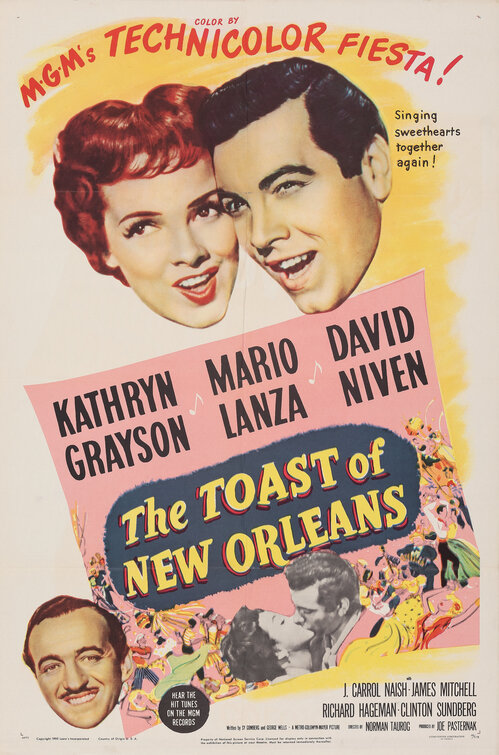 Imagem do Poster do filme 'Quando Eu Te Amei (The Toast of New Orleans)'