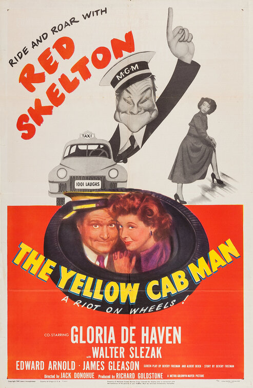 Imagem do Poster do filme 'Motorista Terremoto (The Yellow Cab Man)'