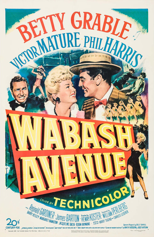 Imagem do Poster do filme 'Noiva que não Beija (Wabash Avenue)'