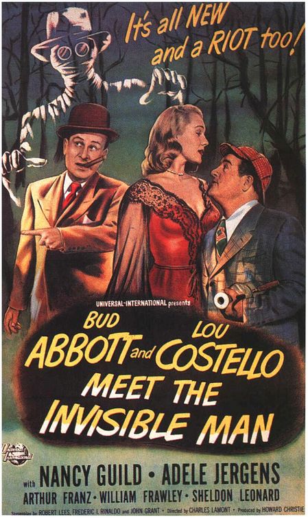 Imagem do Poster do filme 'Abbott and Costello Meet the Invisible Man'