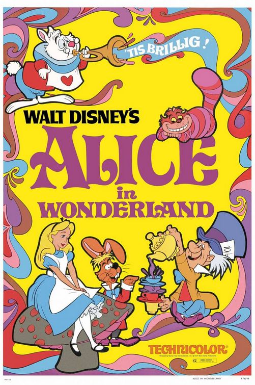 Imagem do Poster do filme 'Alice in Wonderland'