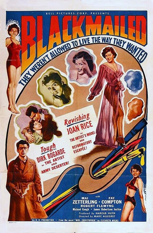 Imagem do Poster do filme 'Blackmailed'