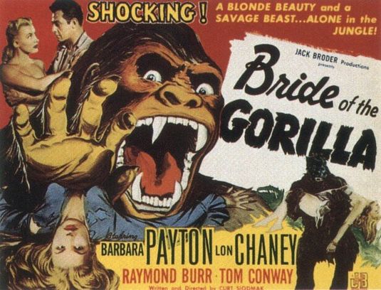 Imagem do Poster do filme 'Bride of the Gorilla'