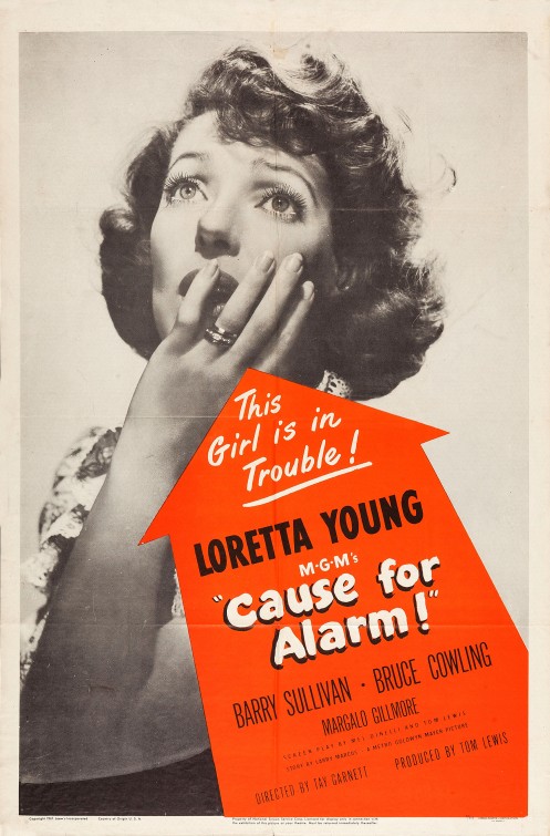 Imagem do Poster do filme 'Calúnia (Cause for Alarm!)'