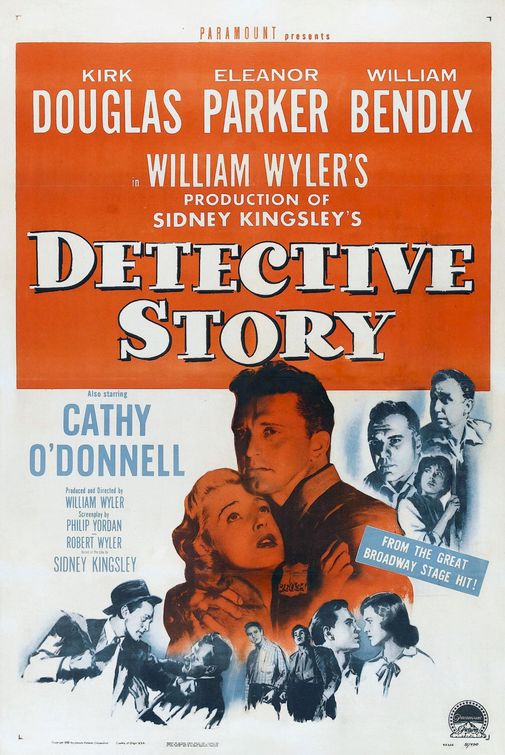 Imagem do Poster do filme 'Chaga de Fogo (Detective Story)'
