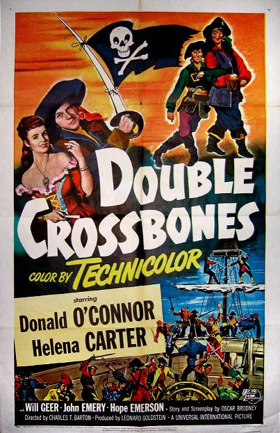 Imagem do Poster do filme 'Pirata das Arábias (Double Crossbones)'