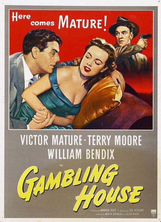 Imagem do Poster do filme 'Terra do Meu Destino (Gambling House)'