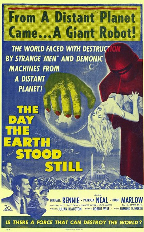 Imagem do Poster do filme 'O Dia em que a Terra Parou (The Day the Earth Stood Still)'