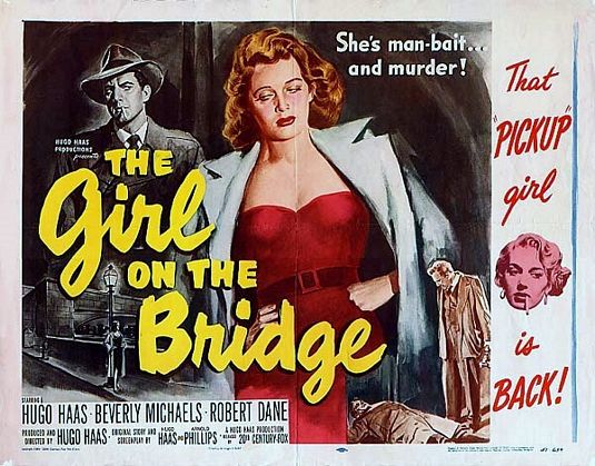 Imagem do Poster do filme 'Encontro na Ponte (The Girl on the Bridge)'