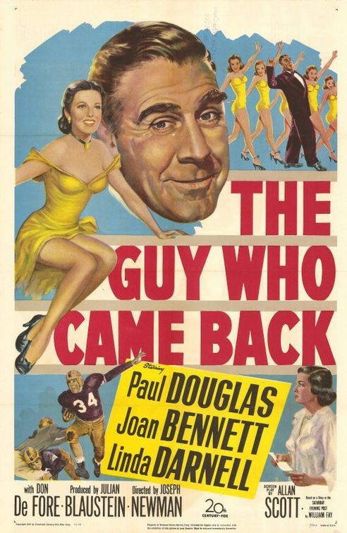 Imagem do Poster do filme 'O Último Jogo (The Guy Who Came Back)'